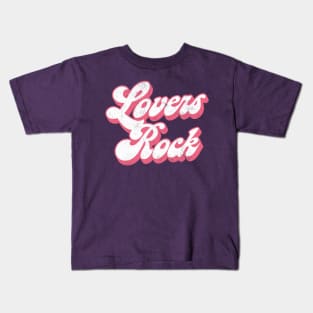 Lovers Rock // Reggae Lover Gift Kids T-Shirt